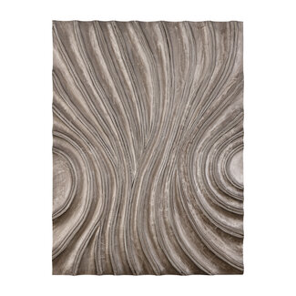 PTMD Wandpaneel Reddie Bruin glanzend MDF golvend M