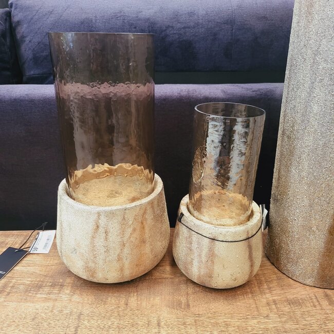 Countryfield Kandelaar Miley M zilver-L13,5B13,5H30CM