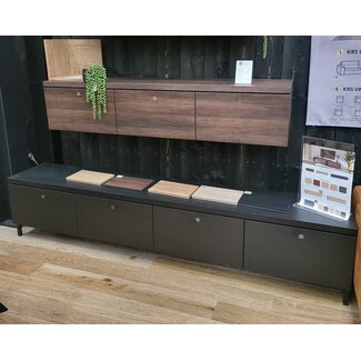WoonMax Staand TV meubel Keswick - 240 cm Noir - Showroommodel