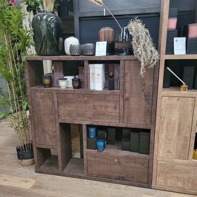 WoonMax Wandkast Denton - 140 cm breed - Diverse kleuren