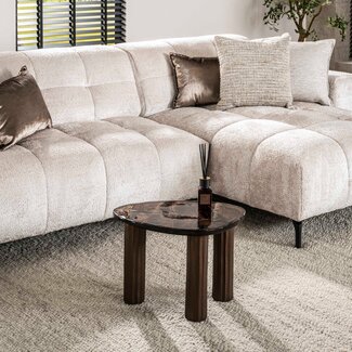WoonStijl Salontafel S Eclipse koper antiek finish