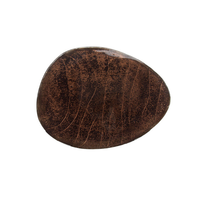 WoonStijl Salontafel L Eclipse koper antiek finish