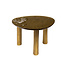 WoonStijl Salontafel L Eclipse goud antiek finish