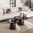 WoonStijl Salontafel set van 2 Eclipse brons antiek finish