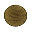WoonStijl Bijzettafel M druppel Eclipse goud antiek finish