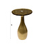 WoonStijl Bijzettafel M druppel Eclipse goud antiek finish