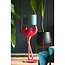 Light en Living Bloempot deco Ø50x85 cm BERTENS mat zwart+antiek brons