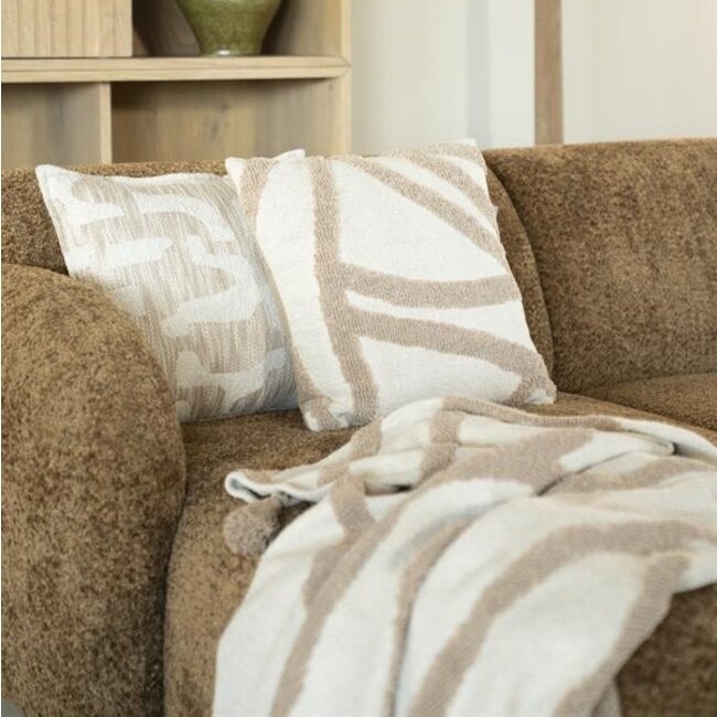 By Boo Plaid Majani - taupe
