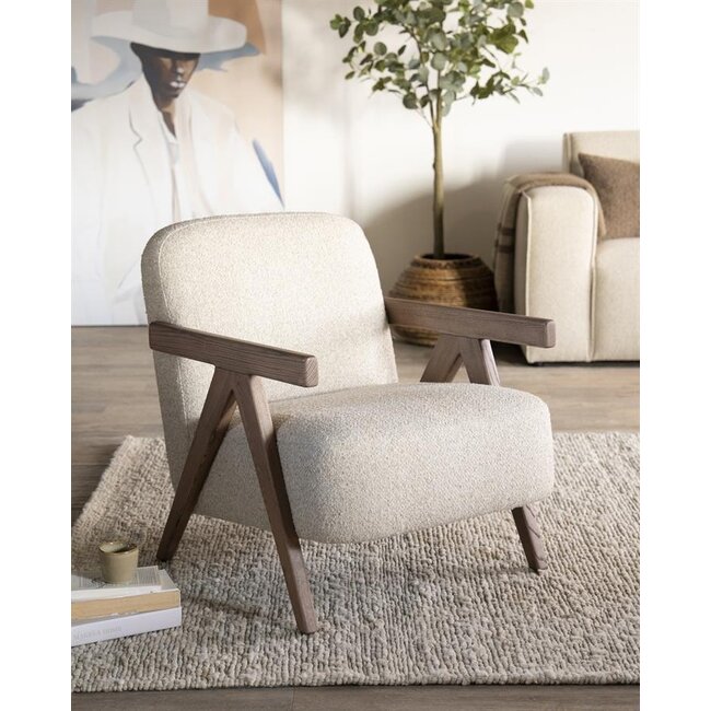 Eleonora Fauteuil Francis - beige Flou
