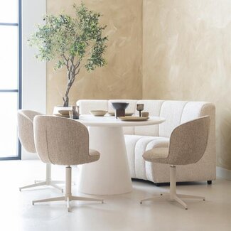 Eleonora Eettafel Elin rond 130x76