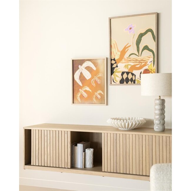 Eleonora TV meubel Milo 180 cm - naturel