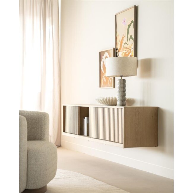 Eleonora TV meubel Milo 180 cm - naturel