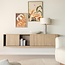 Eleonora TV meubel Milo 180 cm - naturel