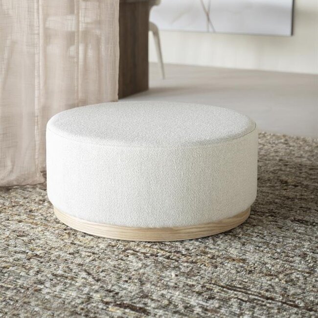 Eleonora Poef Avah large - beige Mantz