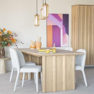 Eleonora Eettafel Jake 180x100 cm - naturel