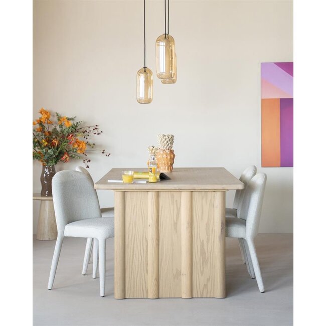Eleonora Eettafel Jake 250x100 cm - naturel