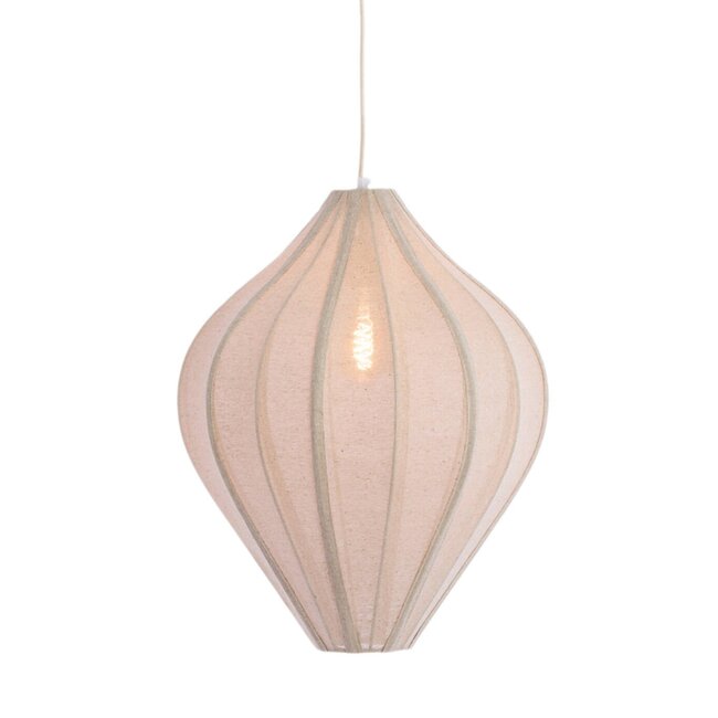 Light en Living Hanglamp Ø47x55 cm PASTO jute naturel