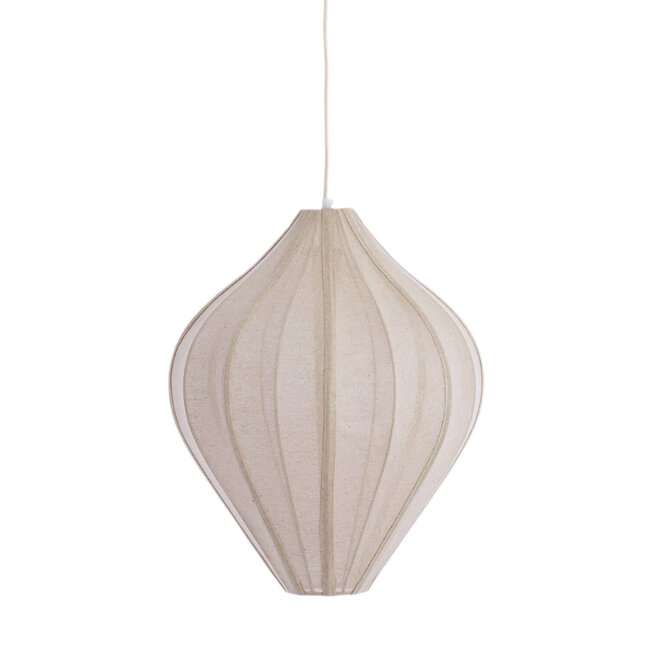 Light en Living Hanglamp Ø47x55 cm PASTO jute naturel