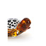 Light & Living Ornament 15,5x14,5x7 cm TURTLE glas amber+wit-zwart