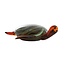 Light & Living Ornament 19x16x7 cm TURTLE glas amber+groen