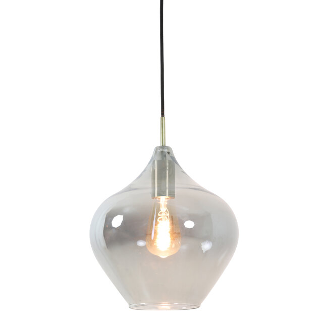 Light en Living Hanglamp RAKEL Antique brass groot