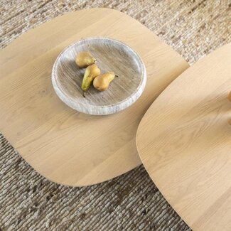 Eleonora Salontafel Stef small - naturel - 80 cm