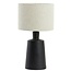 Light en Living Lampvoet 15x11,5x32 cm BALOE mat zwart