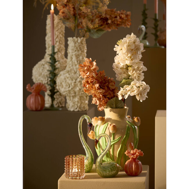 Light en Living Ornament 13x8x20 cm SWAN glas groen