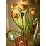 Light & Living Ornament 17x9,5x29 cm SWAN glas groen