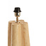 Light en Living Lampvoet 15x15x40 cm NAVELLI hout mat naturel