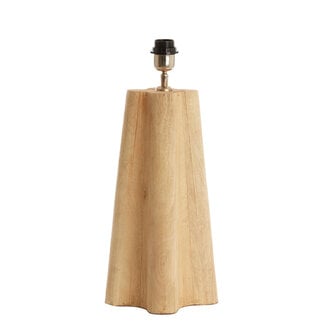 Light & Living Lampvoet 15x15x40 cm NAVELLI hout mat naturel