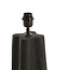 Light en Living Lampvoet 15x15x40 cm NAVELLI hout mat zwart