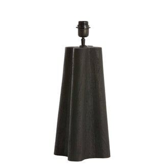 Light & Living Lampvoet 15x15x40 cm NAVELLI hout mat zwart