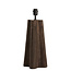 Light & Living Lampvoet 15x15x40 cm NAVELLI hout mat grijs/bruin