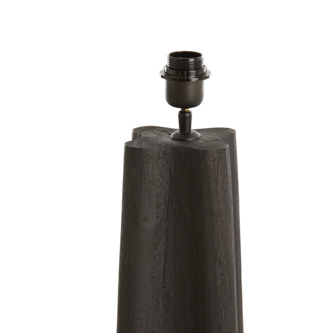 Light en Living Vloerlamp 23x23x125 cm NAVELLI hout mat zwart