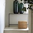 Light en Living Poef 40x40x35 cm KIKI mat velvet Karamel