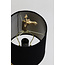 Light en Living Tafellamp 26x16x61 cm GIRAFFE antiek  brons+velvet zwart