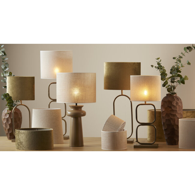 Light en Living Lampvoet 23x11,5x46 cm LUTIKA licht goud