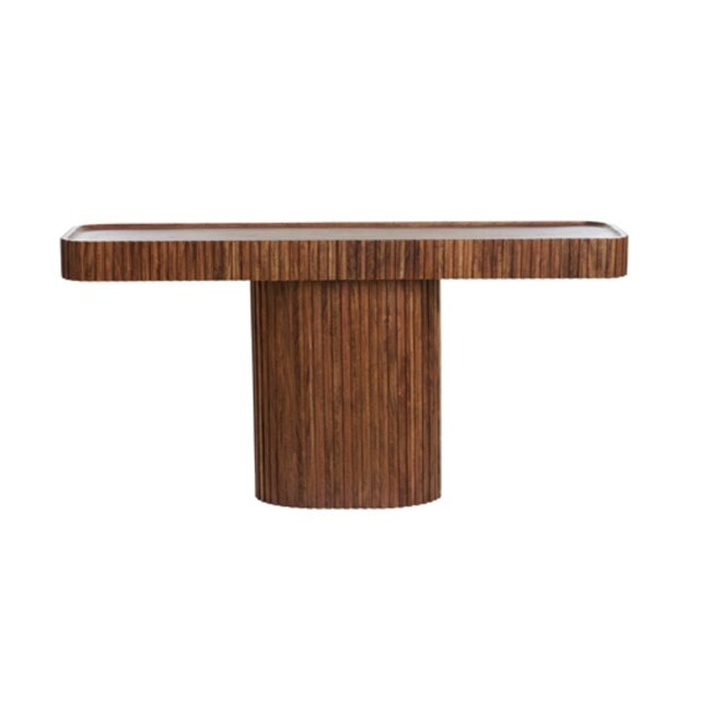 Light en Living Sidetable 154x39x76,5 cm KIOTO acacia hout bruin