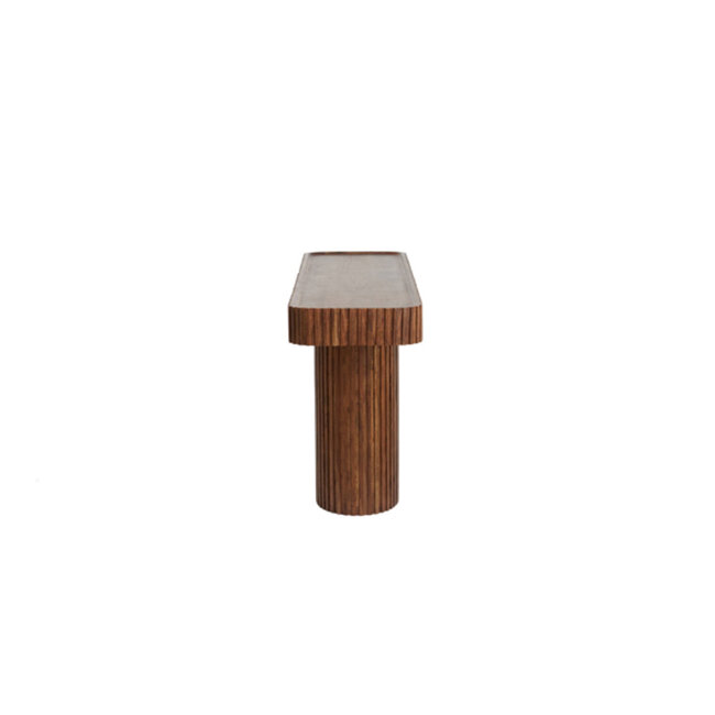 Light en Living Sidetable 154x39x76,5 cm KIOTO acacia hout bruin