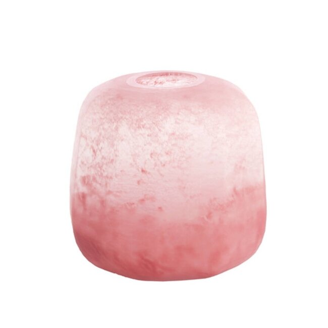 Light en Living Vaas Ø23x24 cm PACENGO glas koraal-licht roze