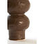 Light en Living Vaas deco Ø15x33,5 cm ROGANO keramiek donker bruin