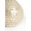 Light & Living Vaas deco Ø22x25 cm ELORZA bamboe crème