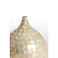 Light & Living Vaas deco Ø22x25 cm ELORZA bamboe crème