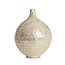 Light & Living Vaas deco Ø28x35 cm ELORZA bamboe crème