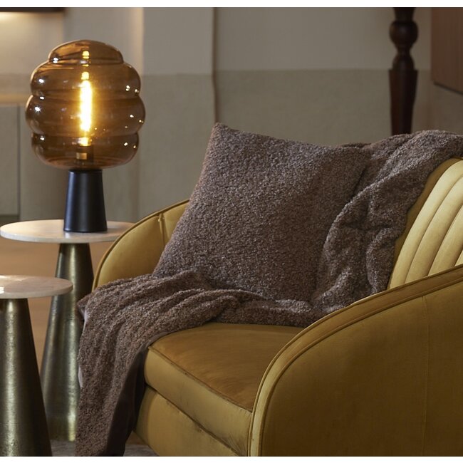 Light en Living Plaid 152x127 cm BODI bruin