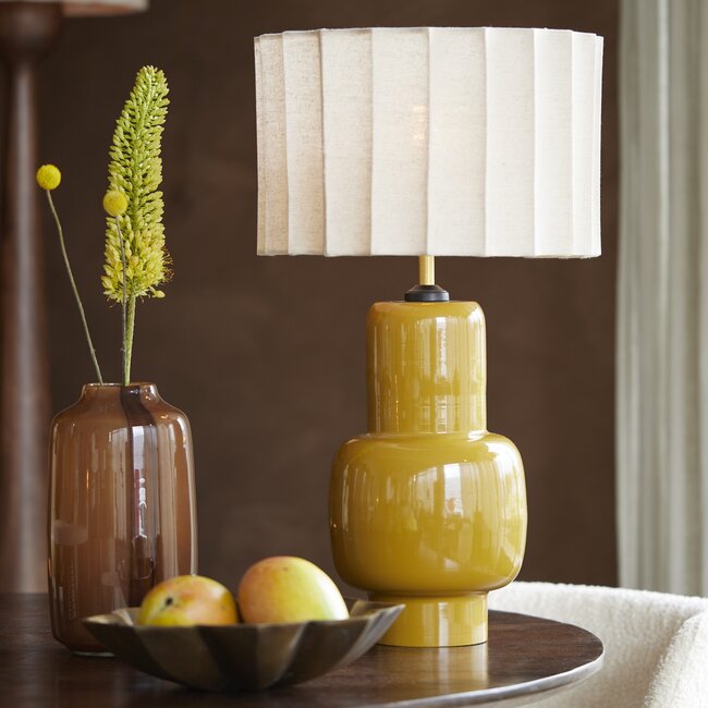 Light en Living Lampenkap cilinder 35-35-22 cm DISLI naturel