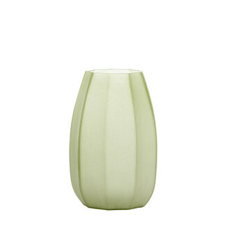Light & Living Vaas Ø23x38 cm BRADLEY glas olijf groen