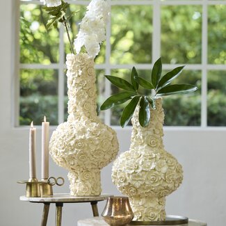 Light & Living Vaas deco Ø31x62 cm GYULA crème