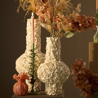 Light en Living Vaas deco Ø27.5x46.5 cm GYULA crème
